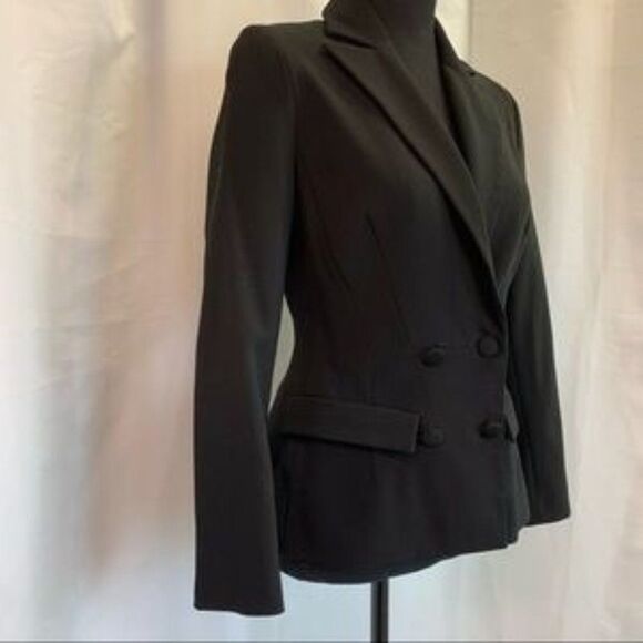 Osman_yousefzada Black double breasted designer blazer size 6 - Picture 6 of 14